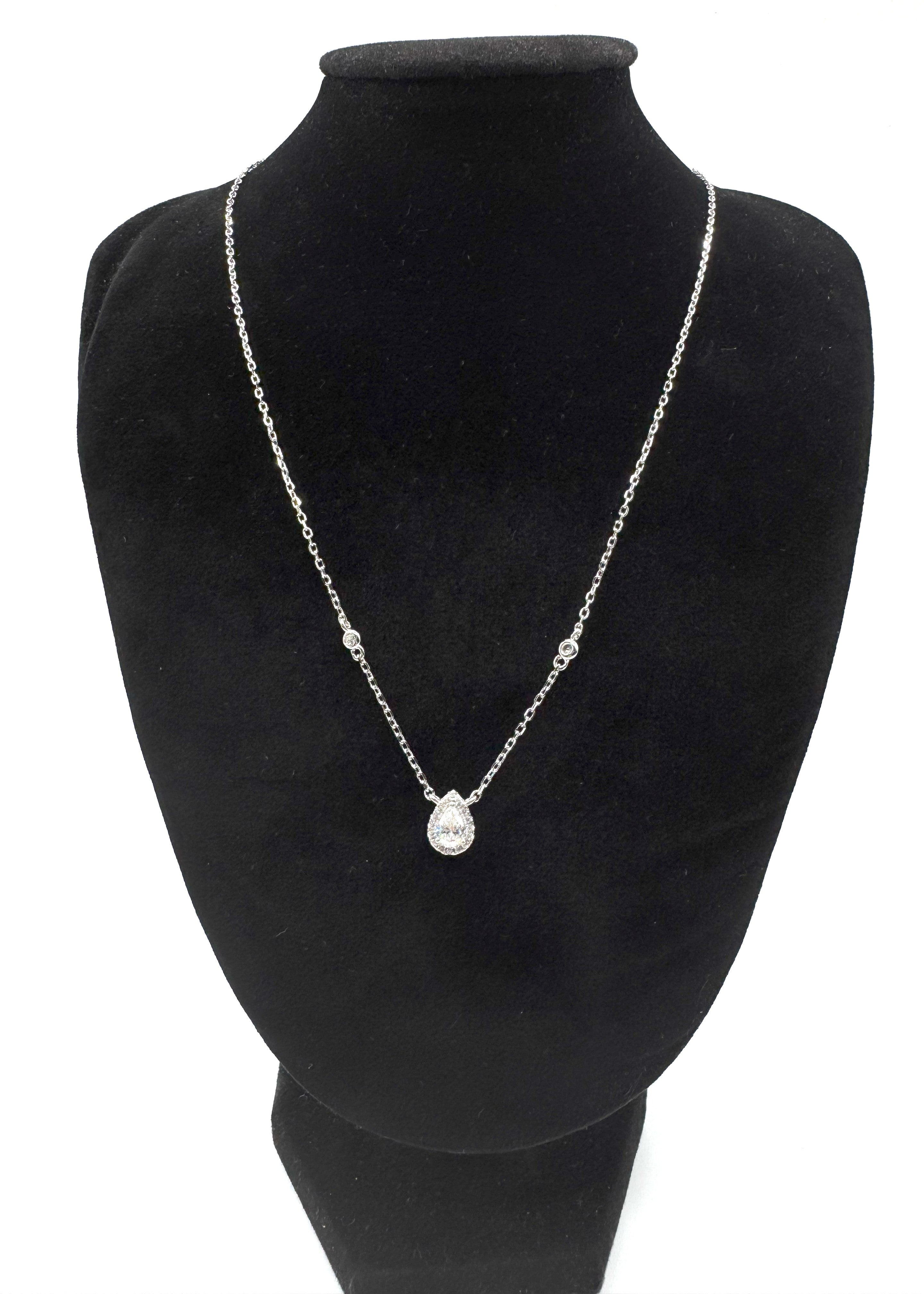 Collana In Argento 925 Con Pendente Zirconato Art.PHC37720