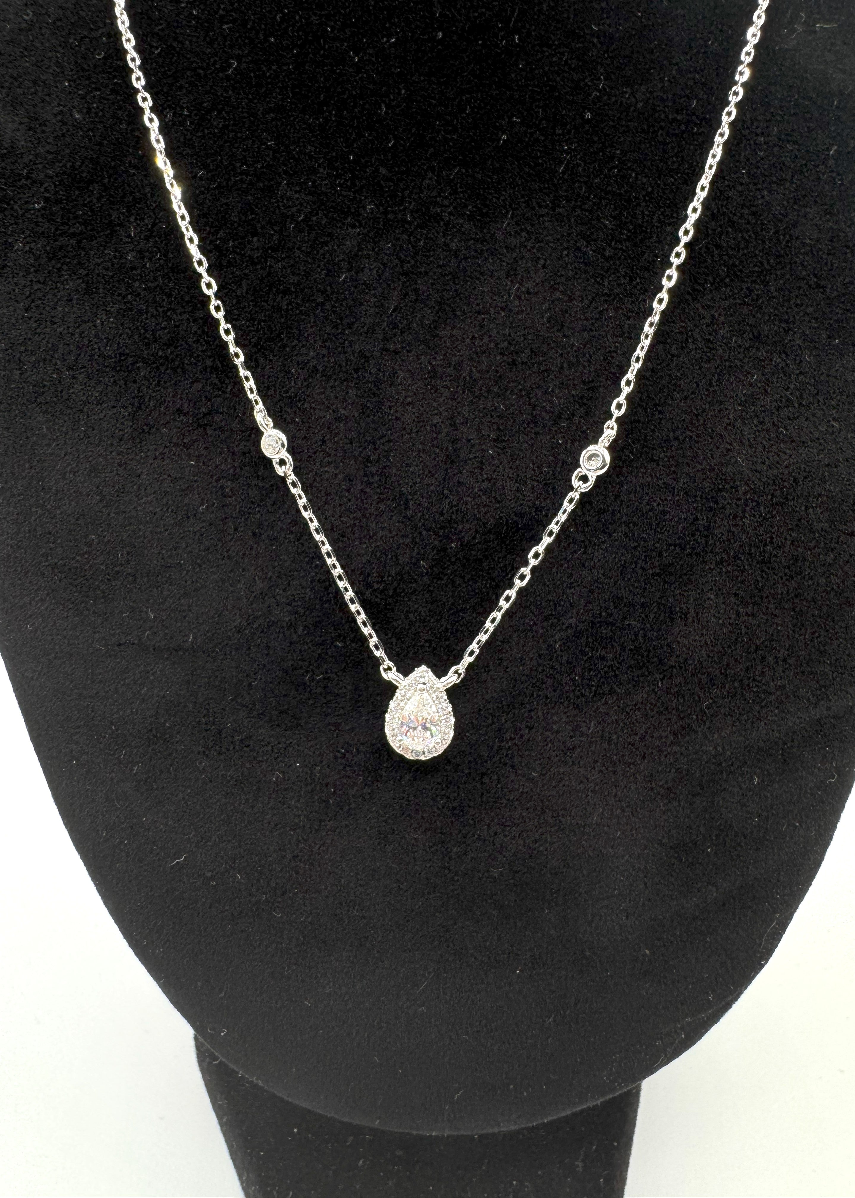 Collana In Argento 925 Con Pendente Zirconato Art.PHC37720