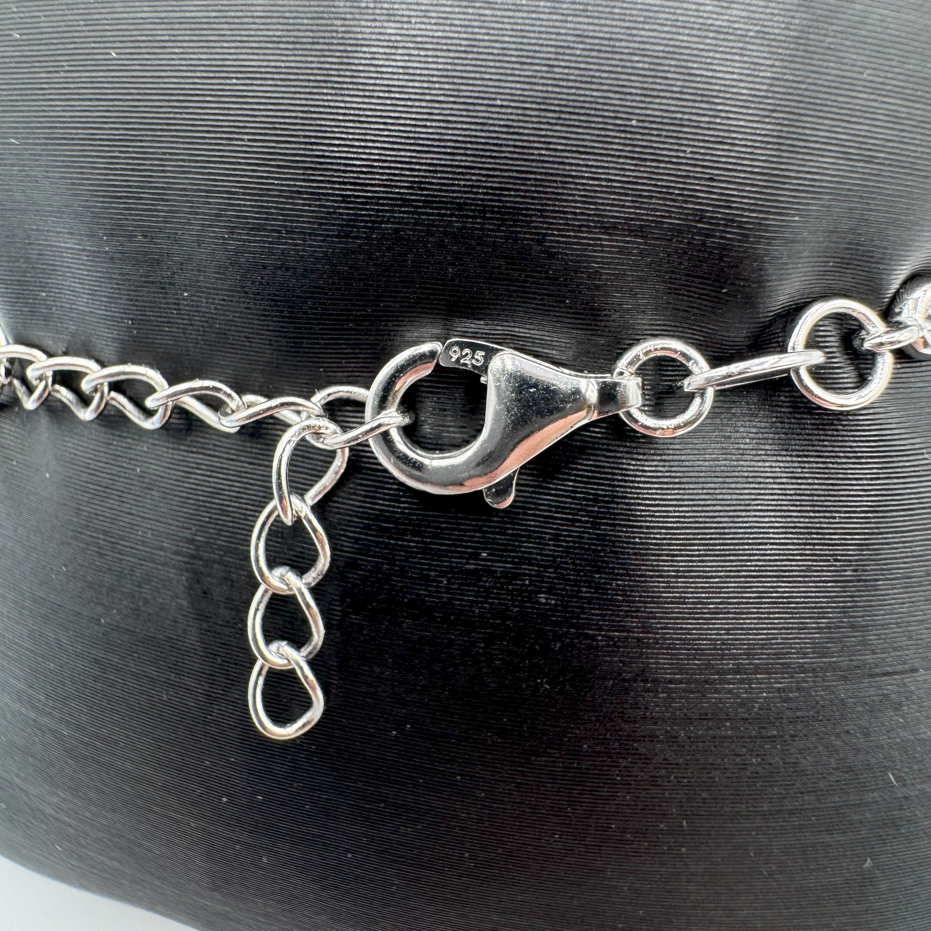 Bracciale In Argento 925 Fantasia a Gocce Zirconate Art.BHC37761