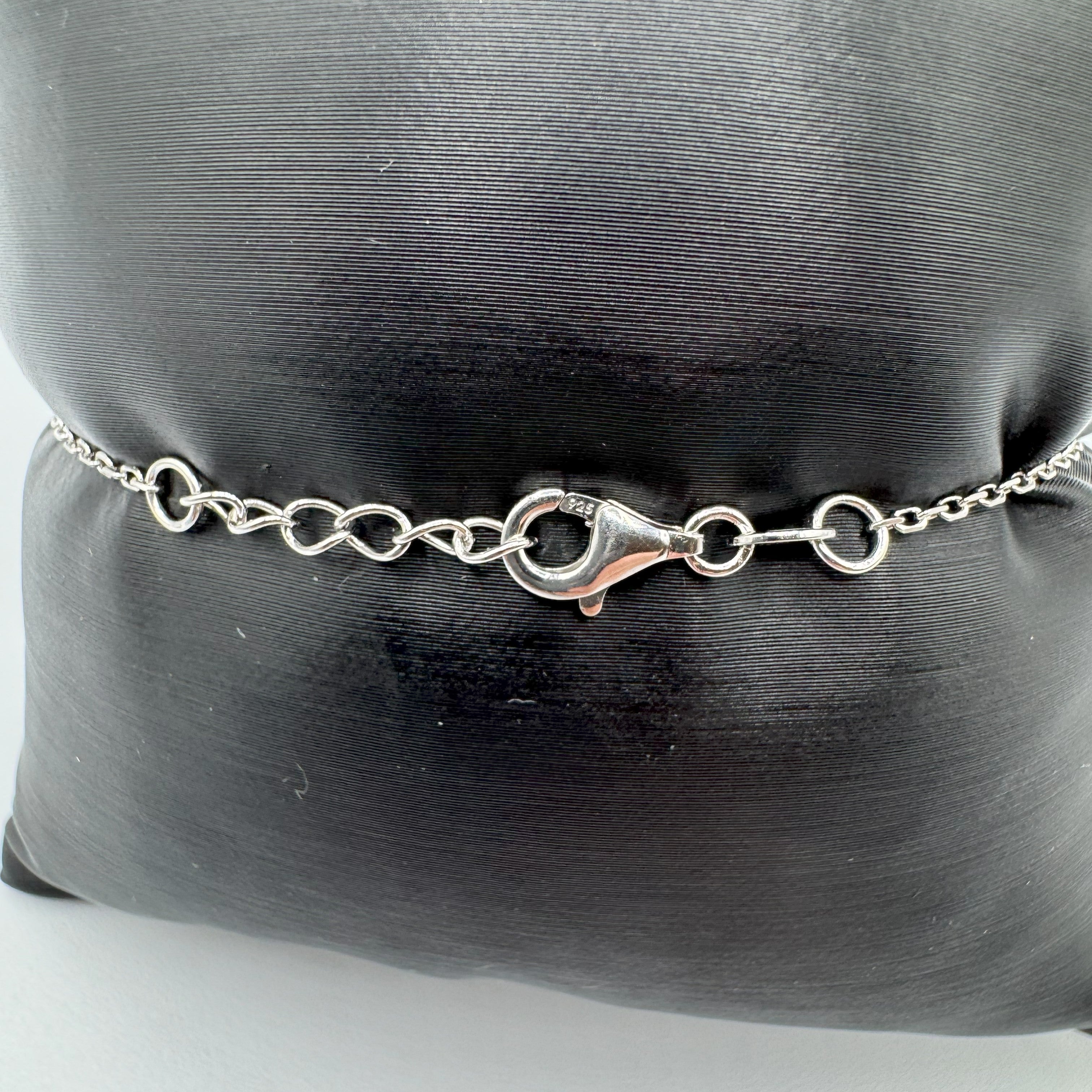 Bracciale In Argento 925 Fantasia a Goccia Con Zircone Art.BHC37516