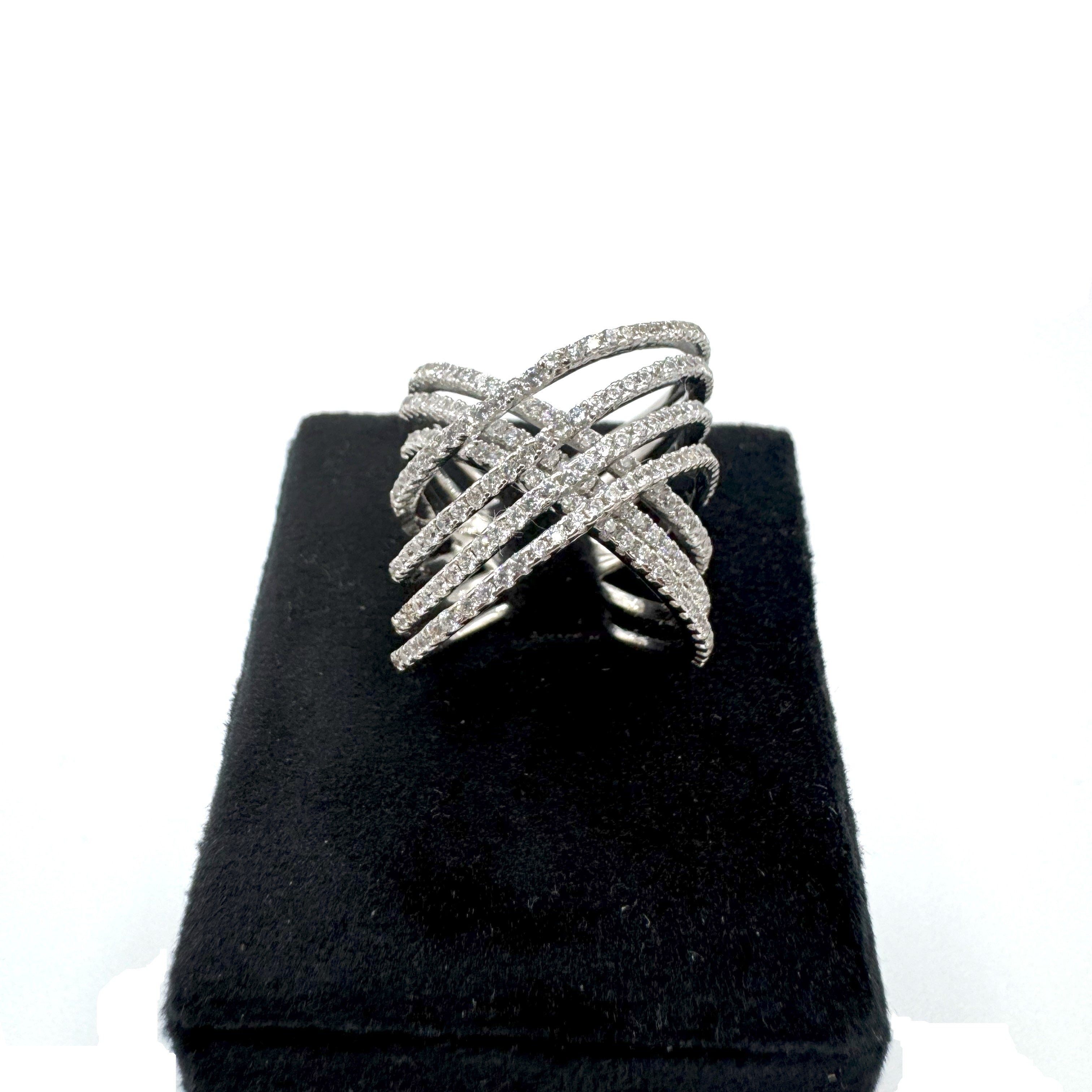 Anello In Argento925 Zirconato a Fascia Art.RHC14878