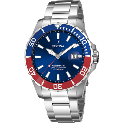 Orologio Festina F20531/5, blu, vista del quadrante e del bracciale