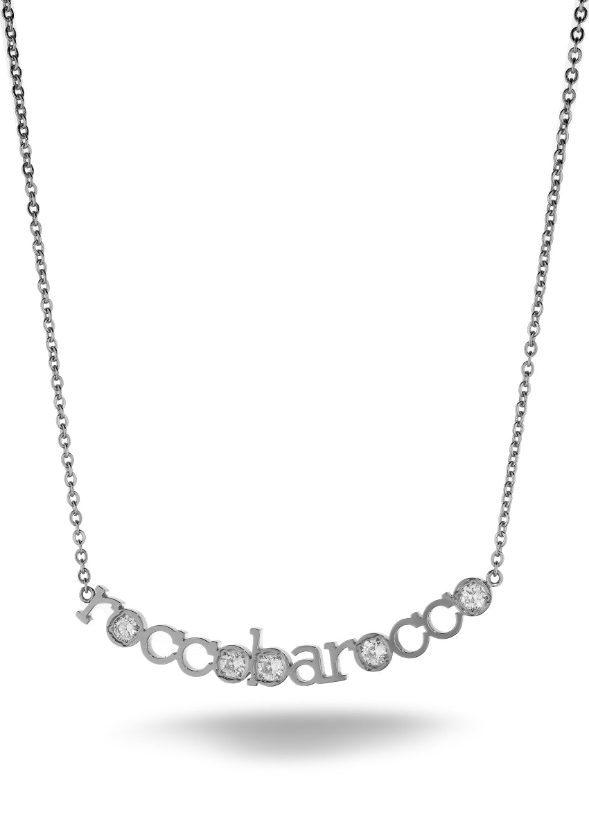 Collana Roccobarocco Heritage RBJ0009SS, finitura color argento