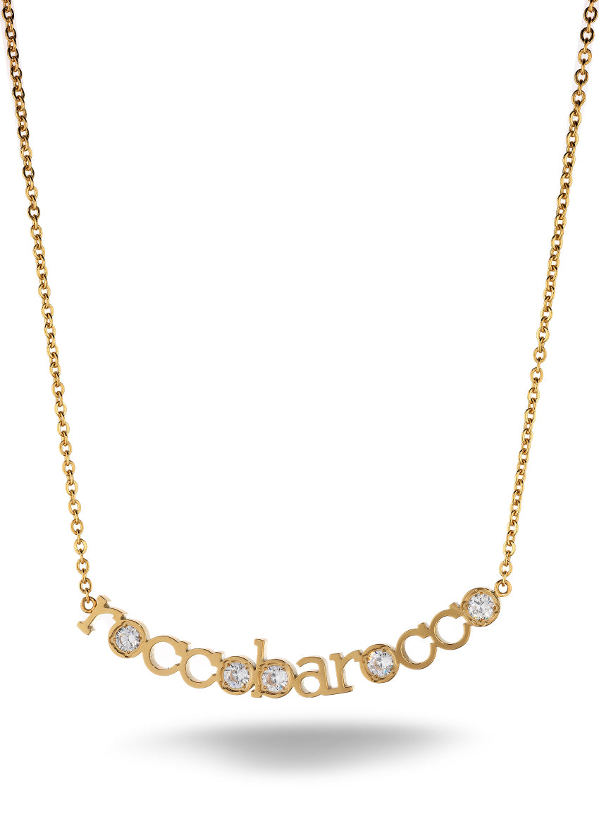 Collana Roccobarocco Heritage RBJ0010GP, finitura color oro