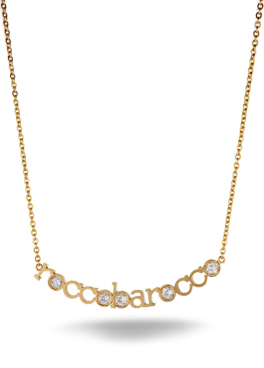 Collana Roccobarocco Heritage RBJ0010GP, finitura color oro