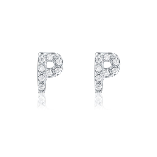 Personal Cristalli – Orecchini lettera con cristalli