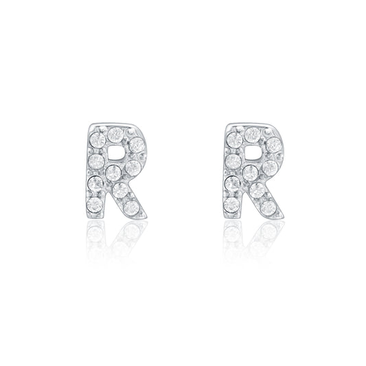 Personal Cristalli – Orecchini lettera con cristalli
