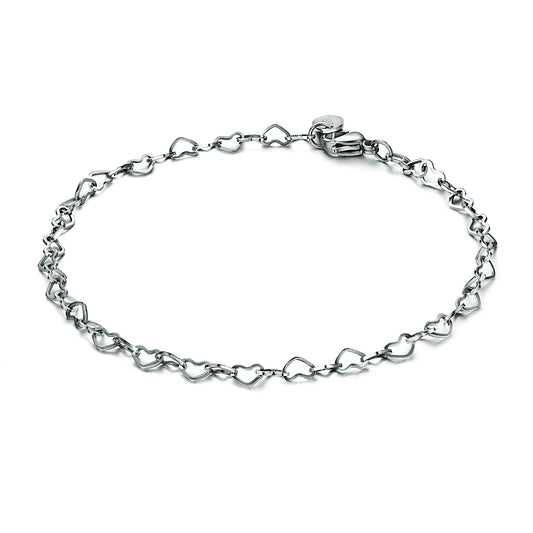 Basi – Bracciale catena cuori