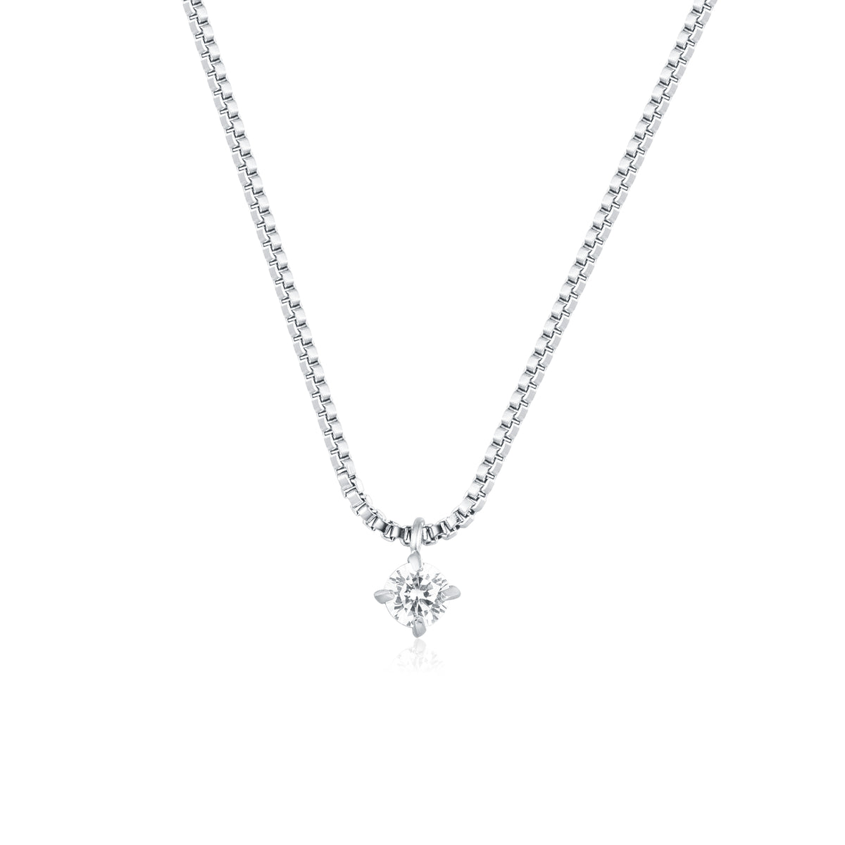 Icon – Collana con punto luce – 3 mm