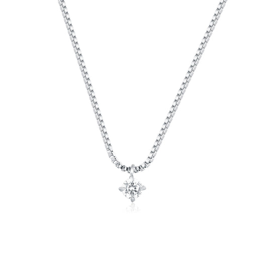 Icon – Collana con punto luce – 3 mm