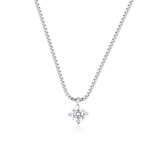 Icon – Collana con punto luce – 4 mm