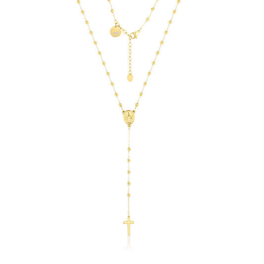 Faith – Collana rosario – Oro