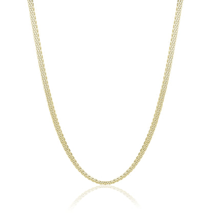 Poison – Collana catena mesh – Oro
