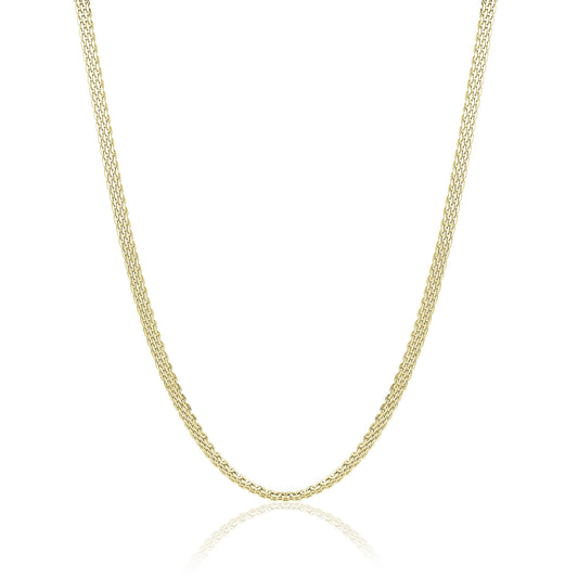 Poison – Collana catena mesh – Oro