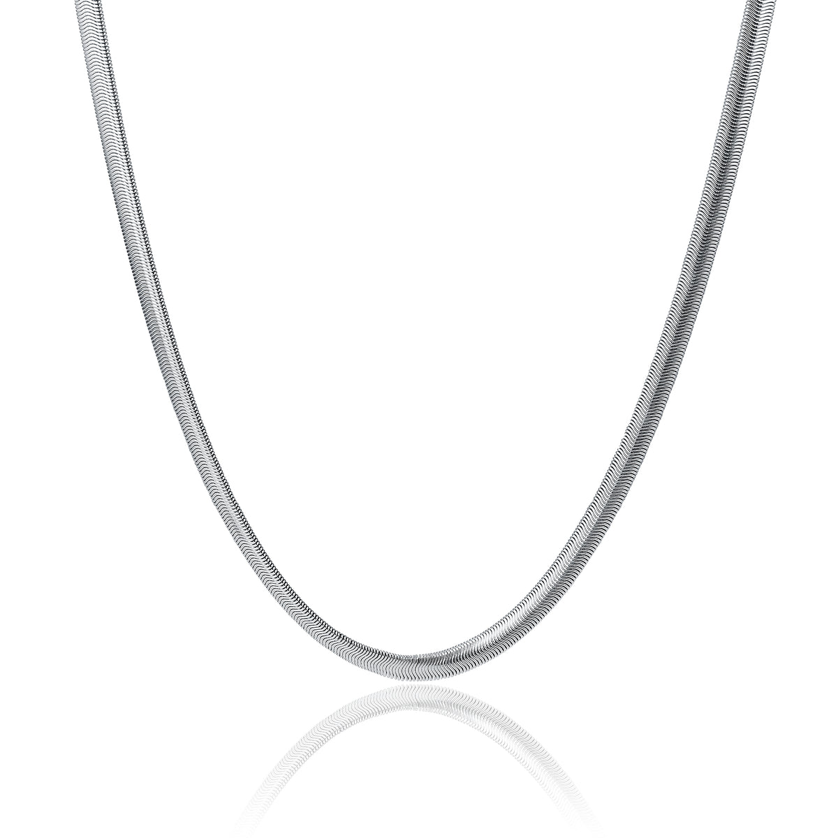 Poison – Collana catena snake – Acciaio