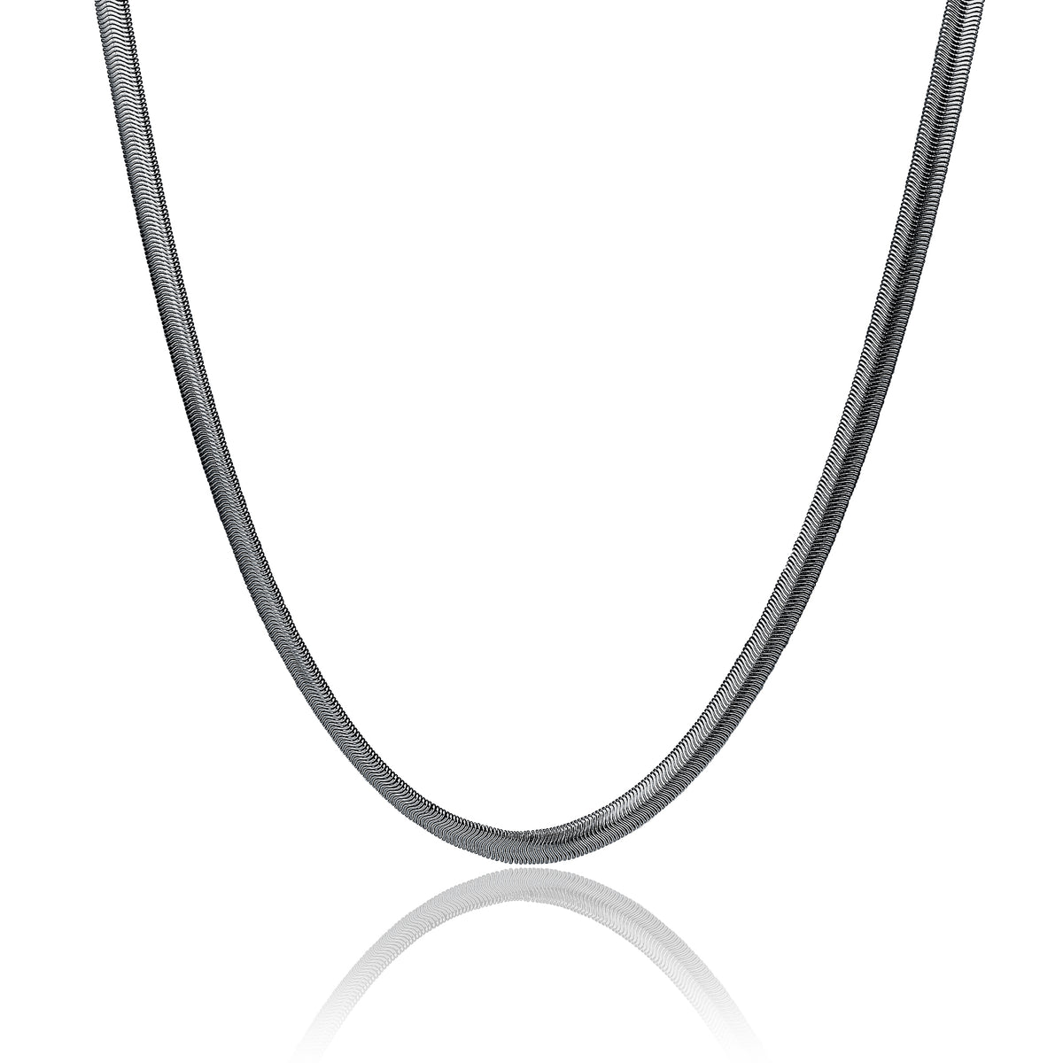 Poison – Collana catena snake – Nero