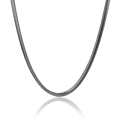 Poison – Collana catena snake – Nero