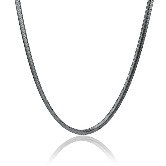 Poison – Collana catena snake – Nero