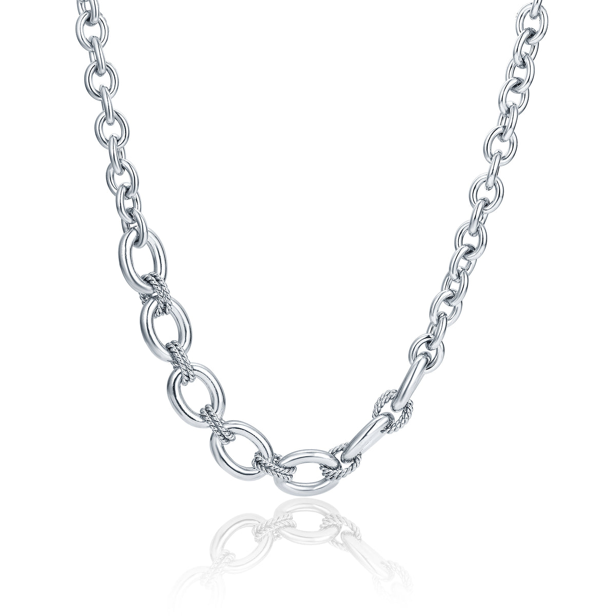 Amsterdam – Collana con catena a maglie ovali grandi