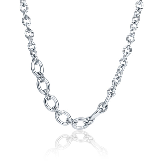Amsterdam – Collana con catena a maglie ovali grandi
