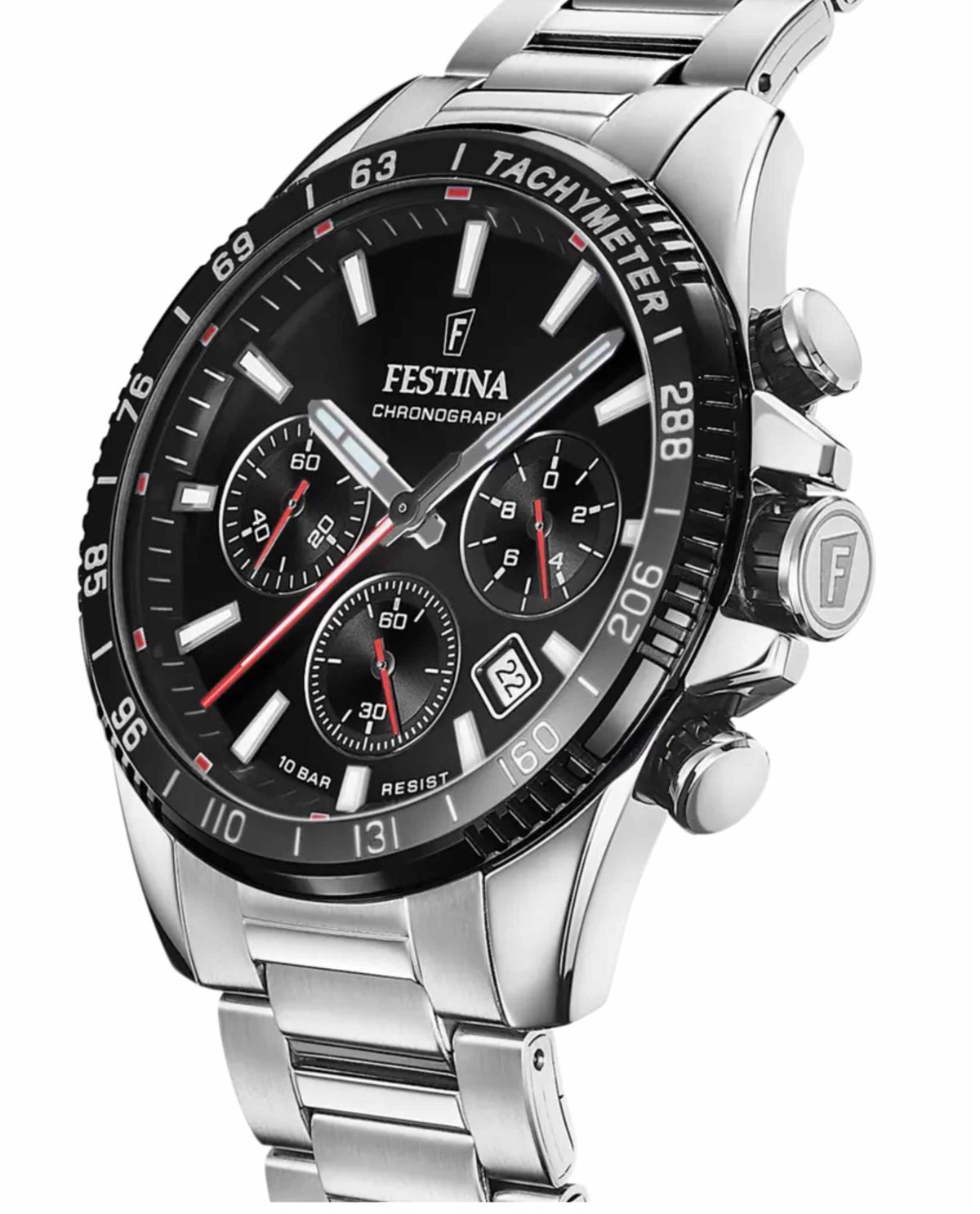 Timeless Chronograph – Orologio cronografo nero