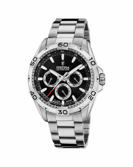 Multifunction – Orologio multifunzione nero