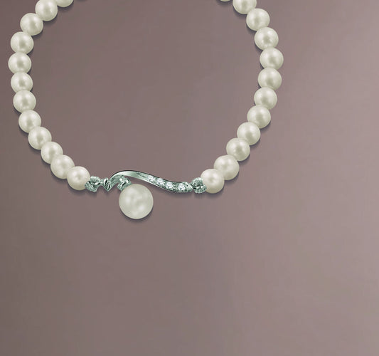 Osaka BR-DIAMOND 007: dettaglio originale del produttore, raccordo centrale e perla pendente