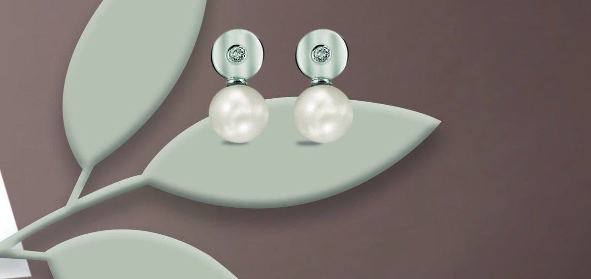 Osaka OR-DIAMOND 002: dettaglio originale del produttore, disco con diamante e perla